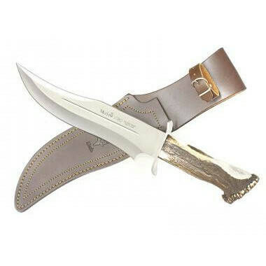 LOBO-23S Muela 230mm blade, crown stag handle and stainless steel guard