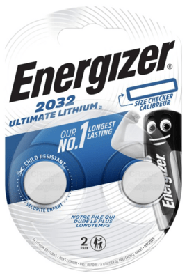 Energizer Ultimate Lithium CR2032 knoflíkové baterie 2ks E301319300