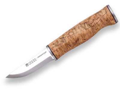 CL126 JOKER GRANDFATHER BUSHCRAFT KNIFE CURLY BIRCH HANDLE