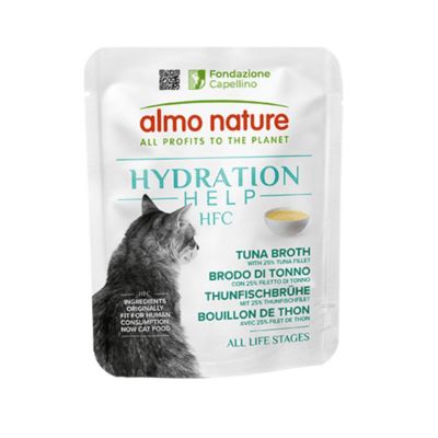 Almo Nature HFC macskatáp macskáknak - tonhalhúsleves 50g