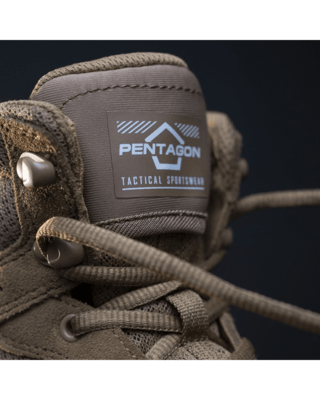 K15045-03-Coyote-44 Pentagon Scorpion V2 Suede 6&quot; Boots