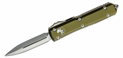 Microtech 122-10OD Ultratech OD Green Standard automatický nôž 8,8 cm, Stonewash, zelená, hliník