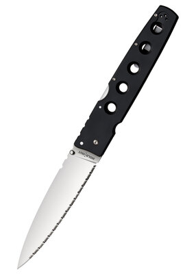 Cold Steel 11G6S Hold Out 6" serrated kapesní nůž 15,2 cm, Satin, černá, G10