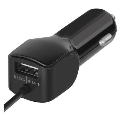 V0217 Emos Univerzální USB adaptér do auta 3,1A (15,5W) max., kabelový