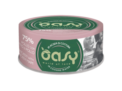 OAWLCPRL0007 Oasy More Love Chicken with Ham 70g