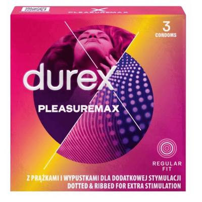 Durex kondóm 3ks Pleasure Me 