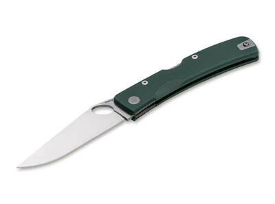 Manly MAN-01ML047 PEAK D2 Military Green kapesní nůž 9,4 cm, Satin, zelená, G10