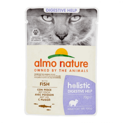 Almo Nature Intestinal - FISH kapsička pre mačky s tráviacimi ťažkosťami - ryba, 70g