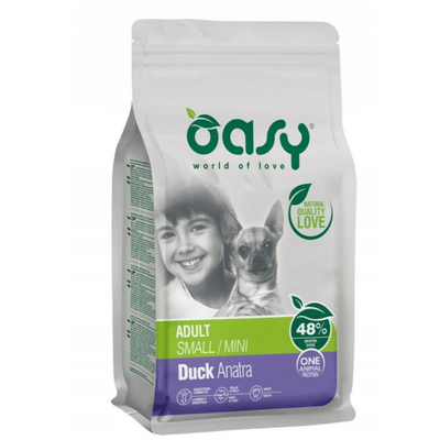 OADODAMD0250A Oasy One Animal Protein OAP ADULT SMALL/MINI DUCK 2,5kg