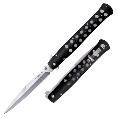 Cold Steel 26SXP Ti-Lite 6" Zy-Ex™ Handle taktický nôž 15,2 cm, čierna, Zy-Ex