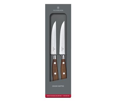 7.7240.2W Victorinox Grand Maitre Wood Súprava nožov na steak 2-dielna,