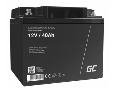 Green Cell AGM22 AGM baterie 12V 40Ah