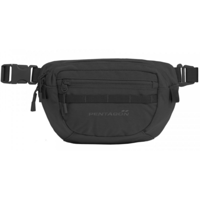 K17099-01-Black-PER PIECE Pentagon Tactical Modular Fanny pack (BF)