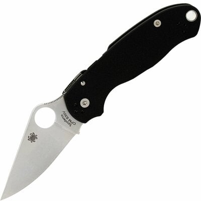 Spyderco C223GP Para 3 Black G10 vreckový nôž 7,5 cm, Satin, čierna, G10