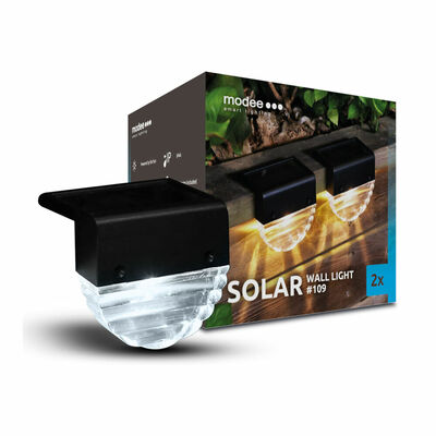 Modee Smart Lighting Solar Lamp 109 (ML-WS109) nástenné solárne lampy 2ks