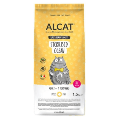 Alcat 3D-SO1.5 Sterilised Ocean granule pre sterilizované mačky - losos 1,5kg