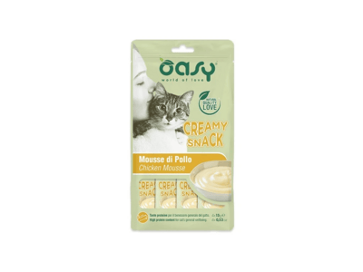 OASCCSPO0060 Oasy CREAMY Snack CHICKEN 4x15g