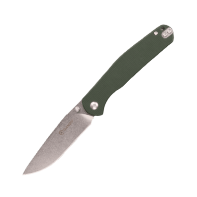 Ganzo Knife G6804-GR univerzálny vreckový nôž 8,9 cm, Stonewash, zelená, G10