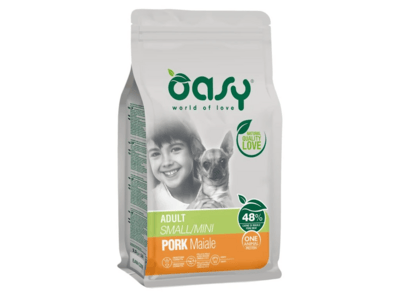 OADODAMM0250A Oasy One Animal Protein OAP ADULT SMALL/MINI PORK 2,5kg