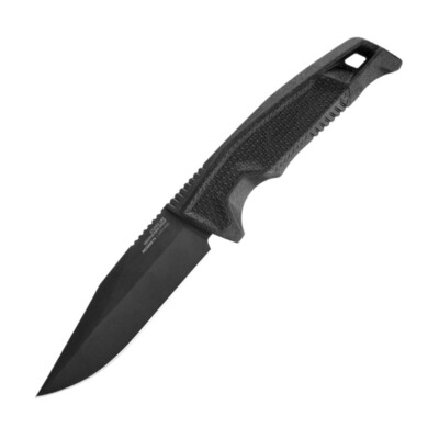 SOG-17-22-01-57 RECONDO FX BLACK taktikai kés 11,7 cm, teljesen fekete, GRN és gumi, tok