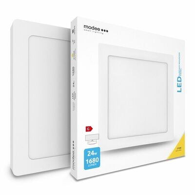 Modee LED Panel štvorec 24W 1680 lm teplá biela (ML-LPS2700K24W)