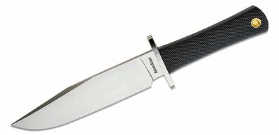 Cold Steel 37RS Recon Scout 3V nagy vadászkésben 19 cm, fekete, Kray-Ex, Secure-Ex hüvely