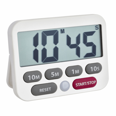 38.2038.02 TFA  Digitálny časovač a stopky, biela