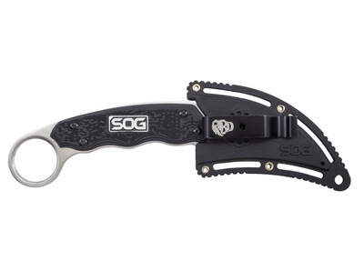 SOG-GB1001-CP SOG GAMBIT - SHEEPSFOOT, SATIN - GRN HANDLE