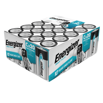 E301324104 Energizer Max Plus Alk C DP20