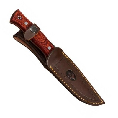 POINTER-12R Muela 121mm full tang blade, pressed coral wood
