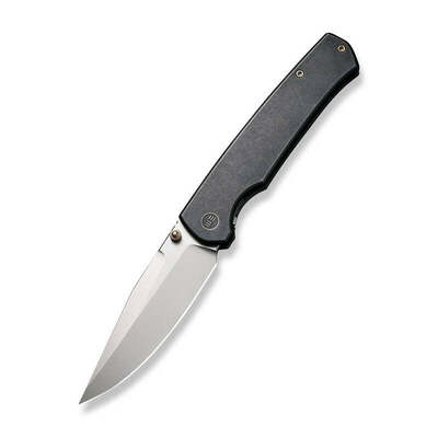 We Knife WE21046-1 Evoke zsebkés 8,8 cm, gyöngyfúvott, fekete, titán