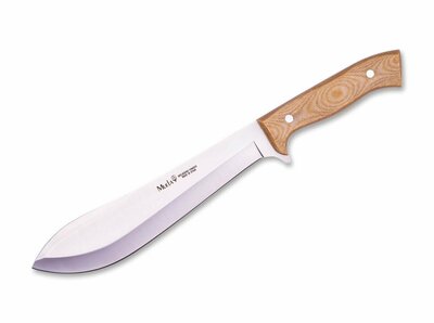 Muela MACHETE-D mačeta 22 cm, pískovo-hnědá, Micarta, kožené pouzdro