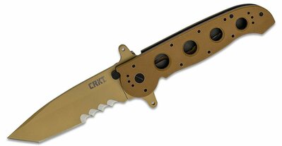 CRKT CR-M16-14DSFG M16® Special Forces kapesní taktický nůž 9,8 cm, písková hnědá, G10