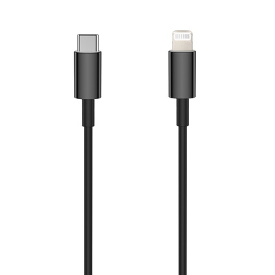 SETTY USB-C - Lightning kábel 1,0 m 3A čierna (GSM106099)