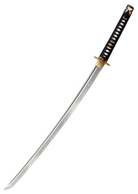 Hideg acél SW-TACHKTNA TACHI KATANA 76,2 cm, japán stílusú, damaszkuszi acél, fa hüvely