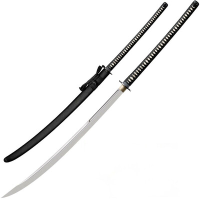 Cold Steel 88BN Nodachi (Warrior Series) japonský meč 86,4 cm, dřevo/kůže/hedvábí, dřevěné pouzdro