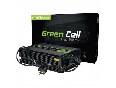Green Cell INV07 automobilový menič napätia UPS 300W