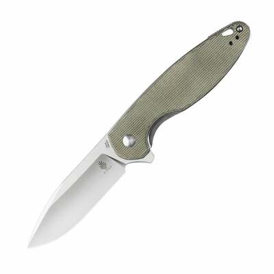 Kizer V3613C2 Cozy Green kapesní nůž 8,4 cm, zelená, Micarta