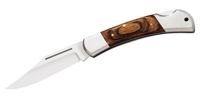 Herbertz 223310 vreckový nôž 7,5 cm, drevo Pakka