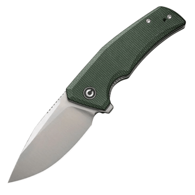 CIVIVI C23006-2 Regulatron vreckový nôž 7,6 cm, Satin, zelená, Micarta