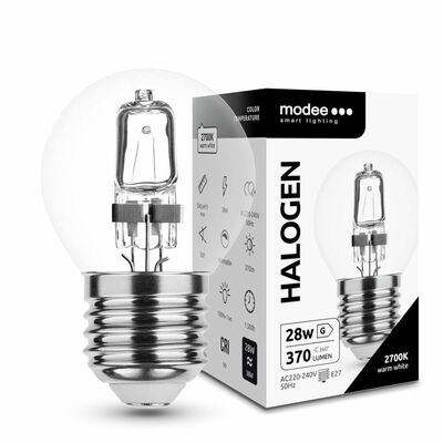 Modee ECO halogenová žárovka Globe Mini 28W E27 370 lm teplá bílá (ML-HMC28WE27)