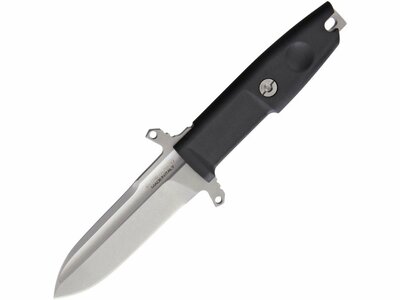 Extrema Ratio 04.1000.0489/SW Defender 2 DG Stonewashed taktický nůž 11,8cm, černá, Forpren, pouzdro
