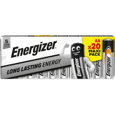 E304395700 Energizer Everyday AA DP20 elem doboz