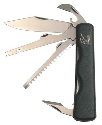 Mikov 338-NH-5 ANGLER rybářský nůž 7,5cm černá