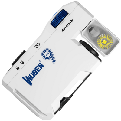 Wuben G5 WHITE malé svietidlo 400lm, biela