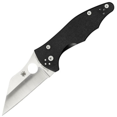 Spyderco C85GP2 Yojimbo 2 vreckový nôž 7,9 cm, čierna, G10