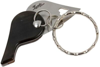 LB CO LionSteel LionBeat, Heart with small blade, Horn handle