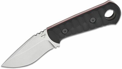 Böker Plus 02BO088 MIKRI praktický EDC nůž 7,9 cm, černá, červená, G10, pouzdro kydex