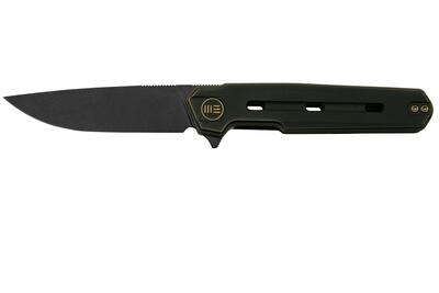 We Knife WE22026-3 Navo zsebkés 8,3 cm, Black Stonewash, fekete-bronz, titán 