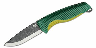 SOG-17-41-02-41 AEGIS FX Forest & MossGreen outdoorový nůž 9,3 cm, zelená, GFN, pouzdro